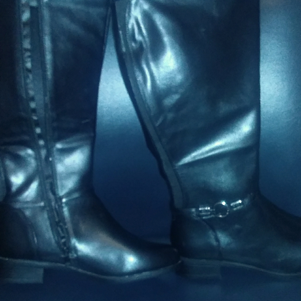 Jessica Cline black boots. Size 8.5 medium